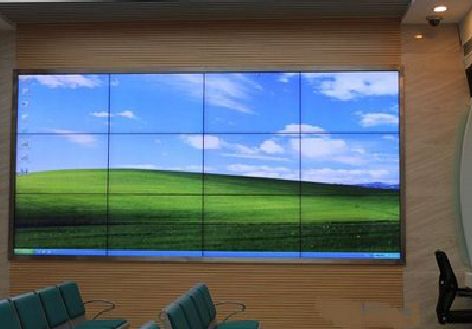 监利液晶拼接屏的另类用法。